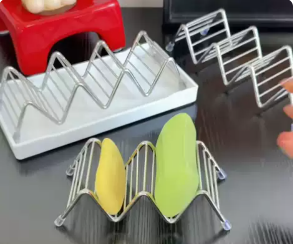 Stainless Steel Taco Rack Stand Holder