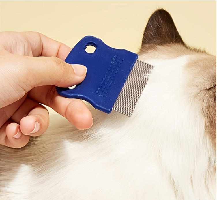 Fine Tooth Flea Comb for Cats & Dogs