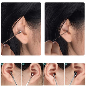 6pcs Ear Picking Tool For Children And Adult