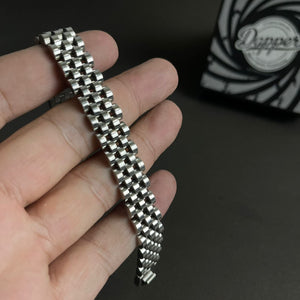 Premium Silver RLX Jubilee Bracelet for Men