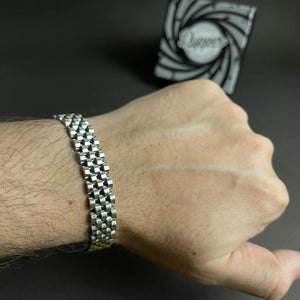 Premium Silver RLX Jubilee Bracelet for Men