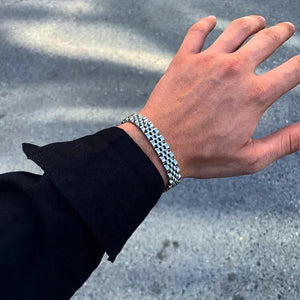Premium Silver RLX Jubilee Bracelet for Men