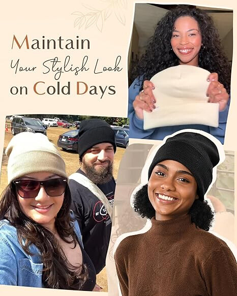 Frizz-Free Silk Lined Beanie