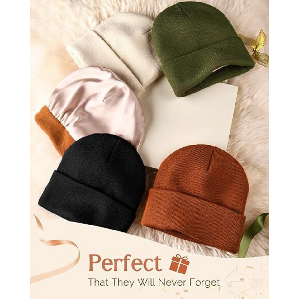 Frizz-Free Silk Lined Beanie