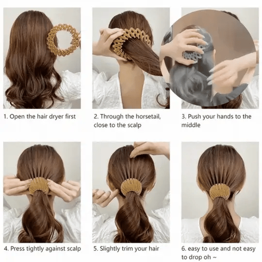 Horsetail Buckle Hair Clip ( Buy 1 Get 1 Free )