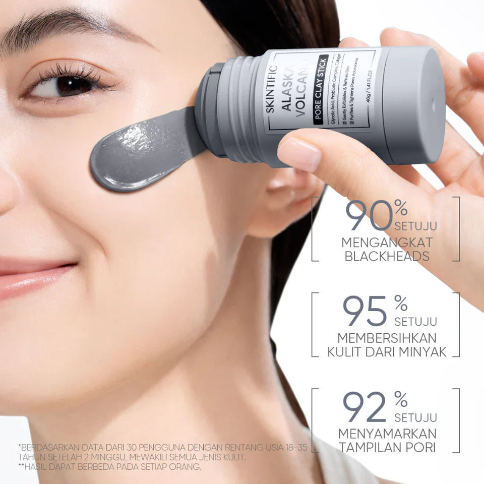SKINTIFIC Alaska Volcano Pore Clay Stick
