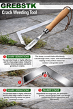 GREBSTK Crack Weeder Hand Rakes