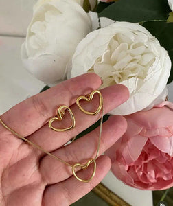 Valentine Special Heart Necklace Set