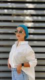 Instant Turban Hijab with Long Back Ties