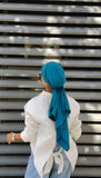 Instant Turban Hijab with Long Back Ties