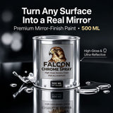 Falcon Chrome Paint – Premium Ultra-Reflective Mirror Finish