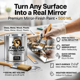 Falcon Chrome Paint – Premium Ultra-Reflective Mirror Finish