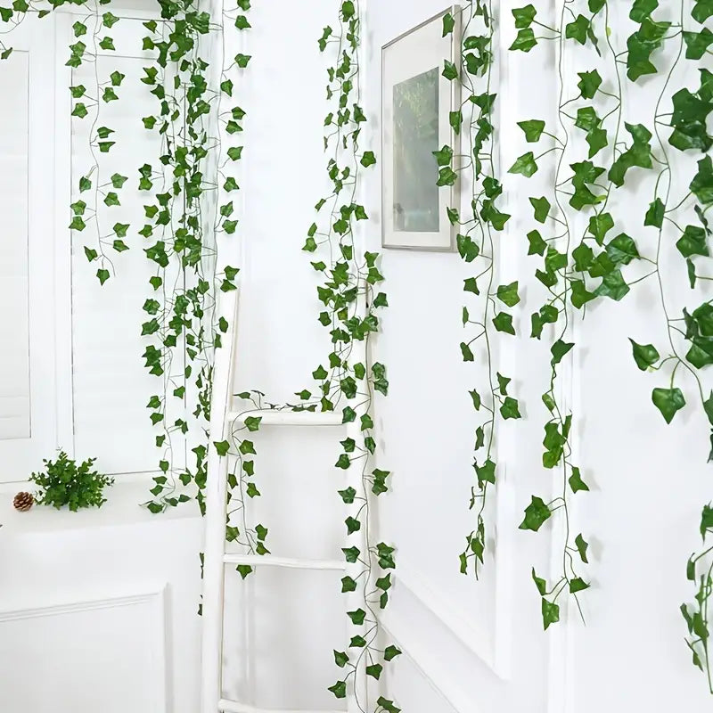 🔥LAST DAY SALE 56% OFF🔥 12 pcs Elegant Artificial Ivy Leaf Plants for Home
