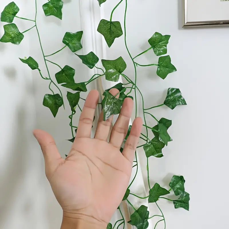 🔥LAST DAY SALE 56% OFF🔥 12 pcs Elegant Artificial Ivy Leaf Plants for Home