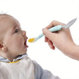 2 In 1 Baby Soft Feeding Spoon