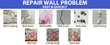 🛠️ Magic Wall Repair Paste – Crack & Hole Filler Kit