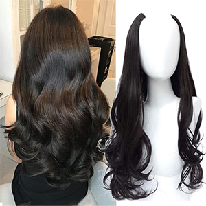 Half Head Hair Wig