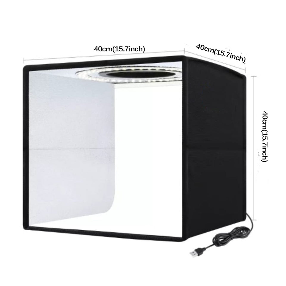 Small LED Photography Studio Box