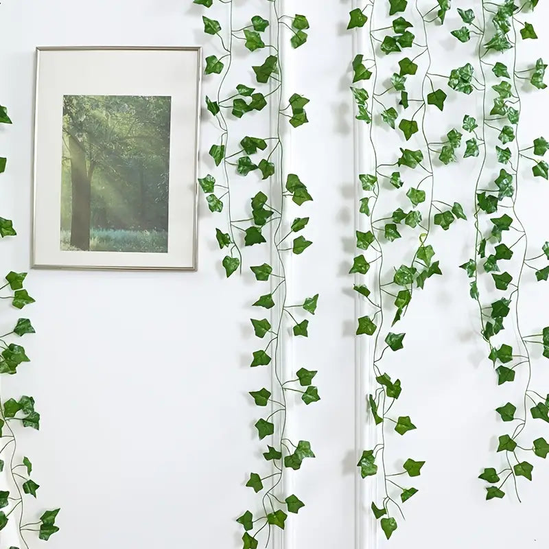 🔥LAST DAY SALE 56% OFF🔥 12 pcs Elegant Artificial Ivy Leaf Plants for Home