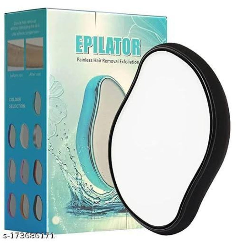 Eraser peeling and hair removal without pain