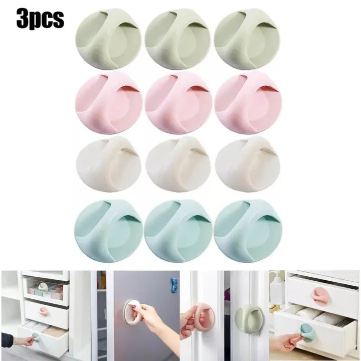 Self-Stick Cabinet Drawer Handle