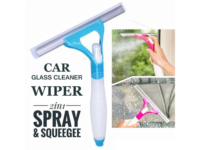 2 In 1 Car Glass Cleaner  Wiper