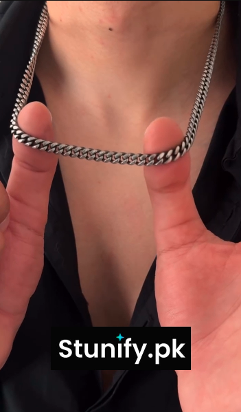 Silver Curb Chain