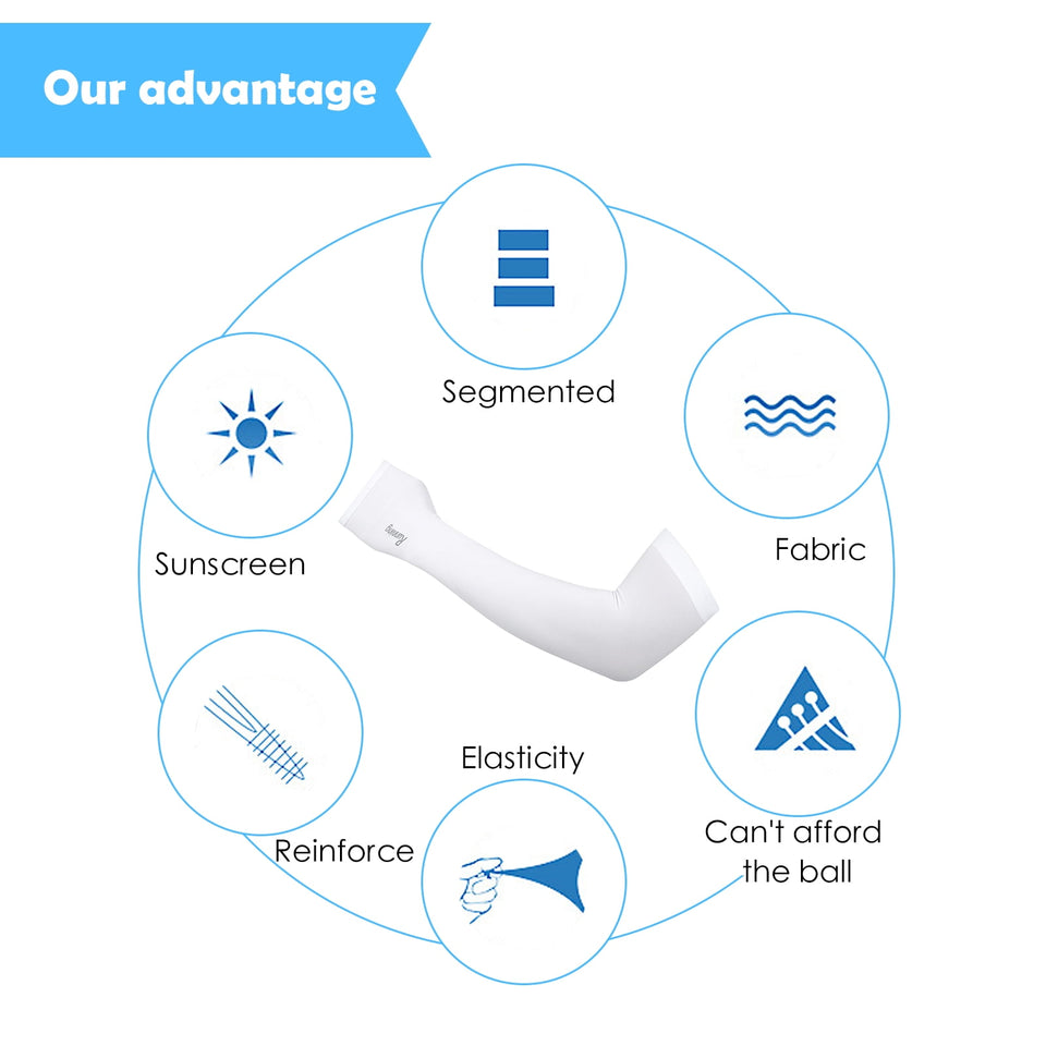Sunscreen Arm Protection Sleeves Compression Ice Sleeve