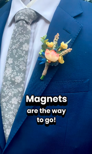 Mini Magnetic Boutonniere