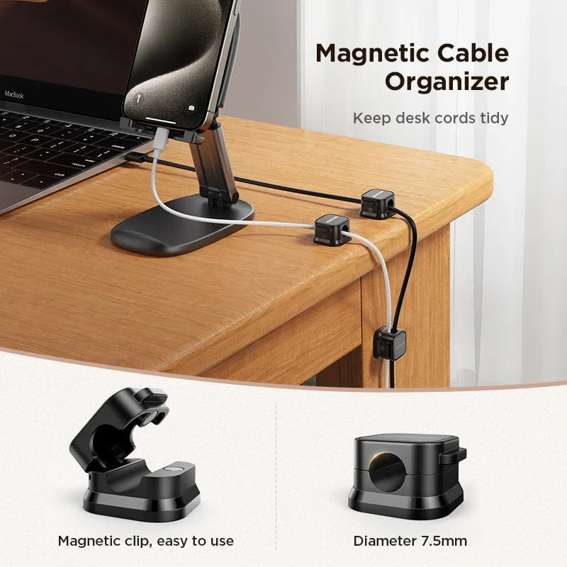 🔥LAST DAY SALE 48% OFF🔥 Adjustable Magnetic Cable Clips ( 3 Pcs )