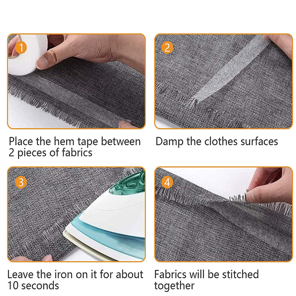 Web Adhesive Tape for Sewing Fabrics