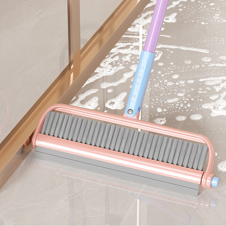 2 In 1 Long Handle Stiff Bristle Floor Scrub Brush