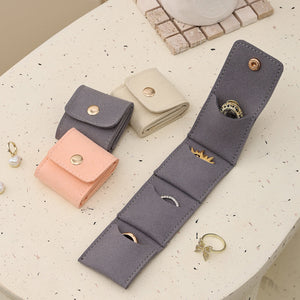 Hot Sale Mini Felt Travel Jewelry Bag