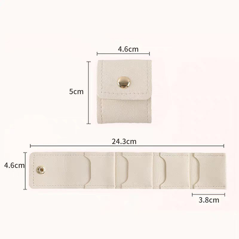 Hot Sale Mini Felt Travel Jewelry Bag