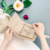 Fashion PU Lightweight Large-Capacity Accessory Storage Bag