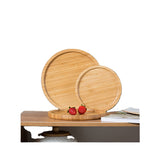 Bamboo Plate Serving Tray Pack of 2