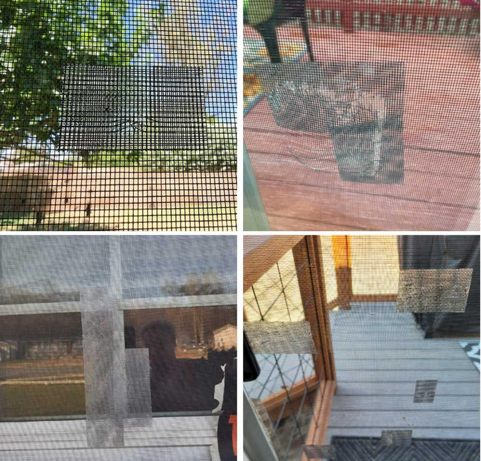 Strong Adhesive & Waterproof Window Screen Repair Kit