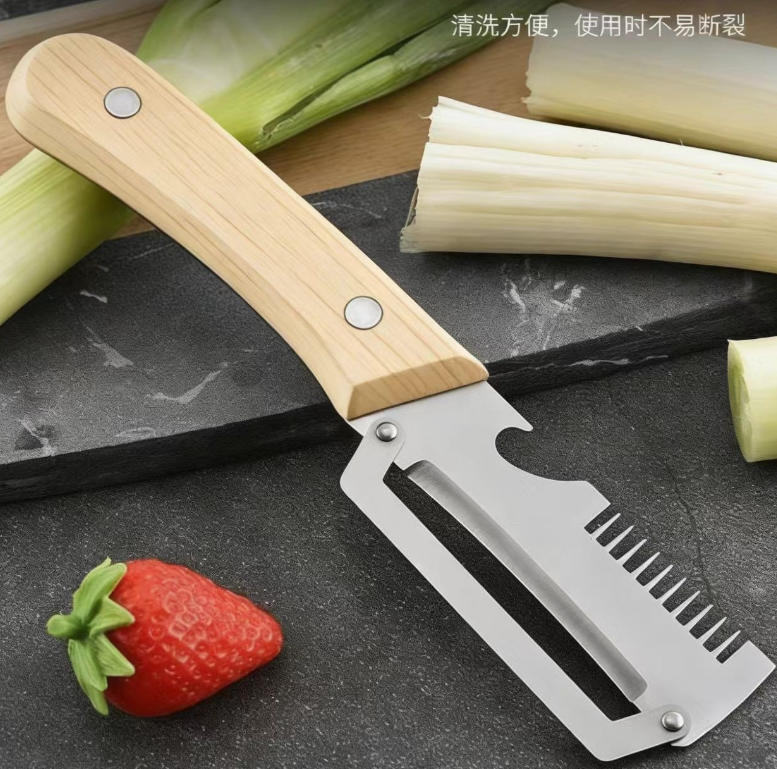 3-in-1 Stainless Steel Vegetable Peeler