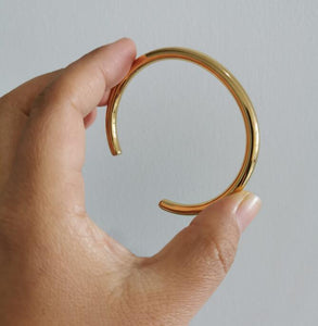 Golden Cuff Bobbie Bangles