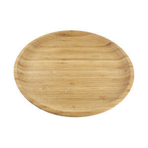 Bamboo Plate Serving Tray Pack of 2