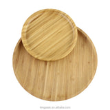 Bamboo Plate Serving Tray Pack of 2