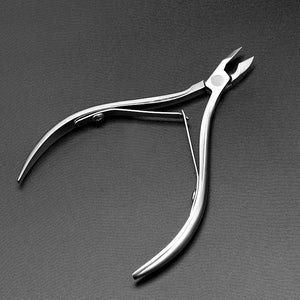 Stainless Steel Cuticle Nippers Double Spring Nail Plier