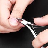 Stainless Steel Cuticle Nippers Double Spring Nail Plier
