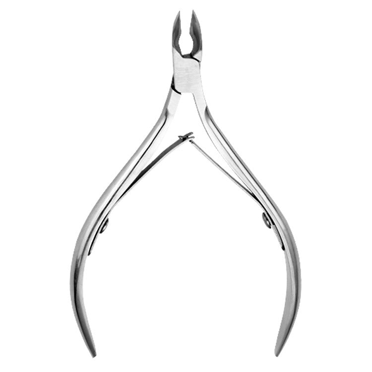 Stainless Steel Cuticle Nippers Double Spring Nail Plier