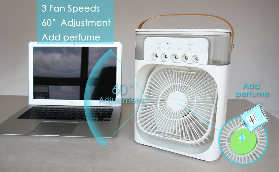 ✨❄️ Modern Portable Air Conditioner Fan