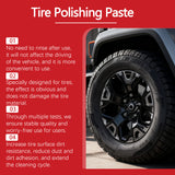 Tire Maintenance Anti-Crack Portable Polishing Care Cream