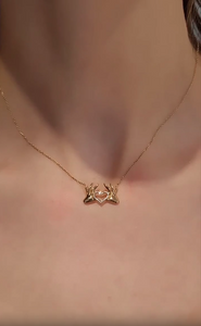 Hand Love Heart Necklaces