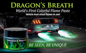 Colorful Exhaust Flame Paste