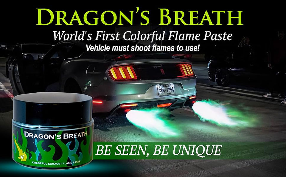 Colorful Exhaust Flame Paste