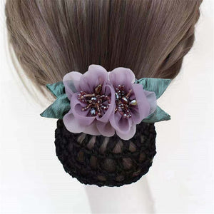 Korean Style Flower Hair Bun